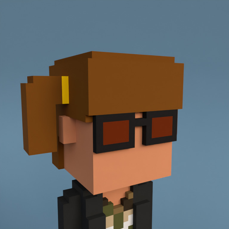 Meebit #4080 — Portrait