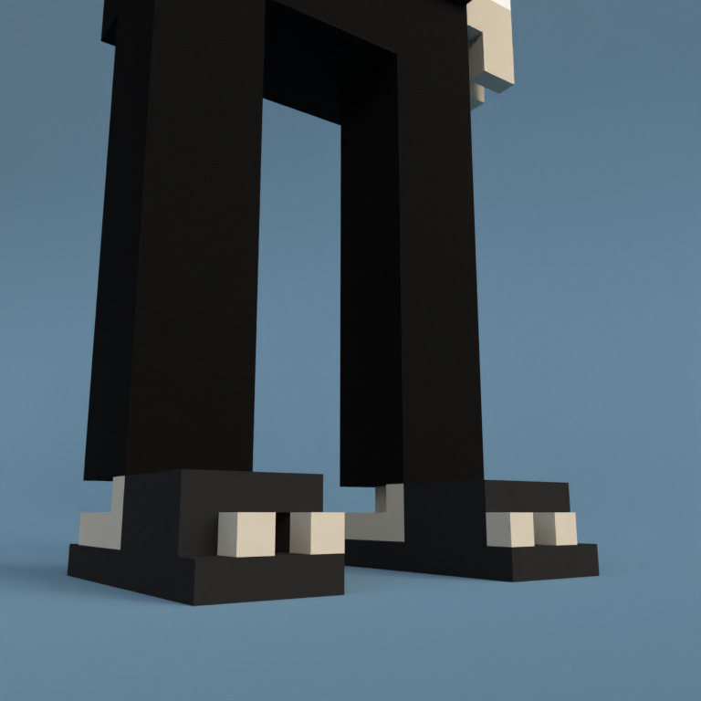 Meebit #4091 — Shoes