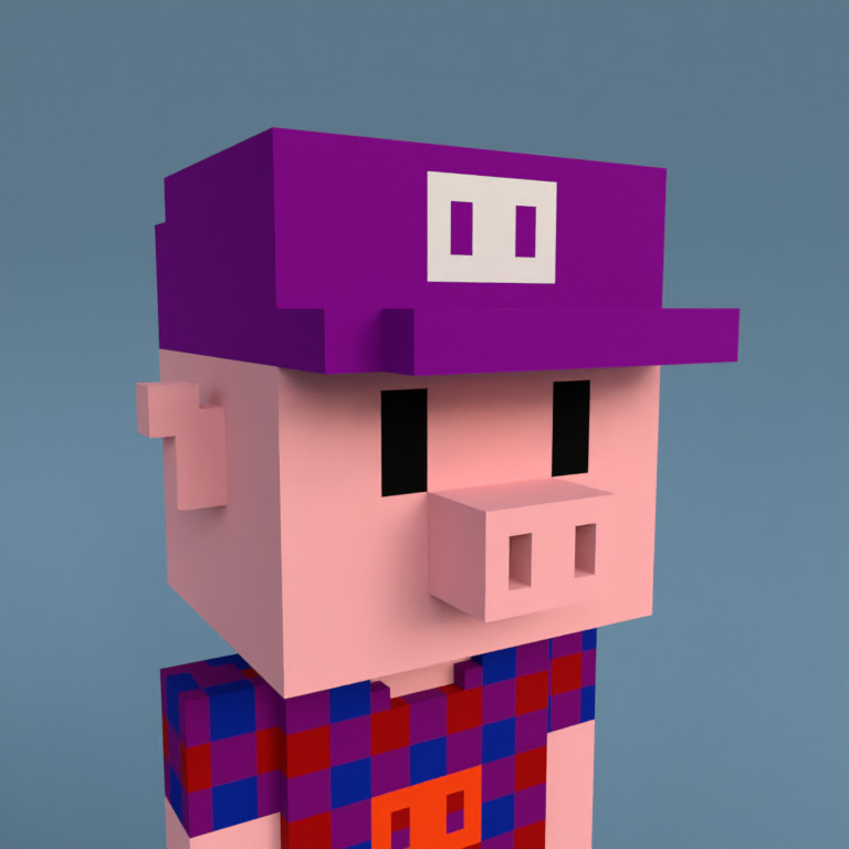 Meebit #4096 — Portrait