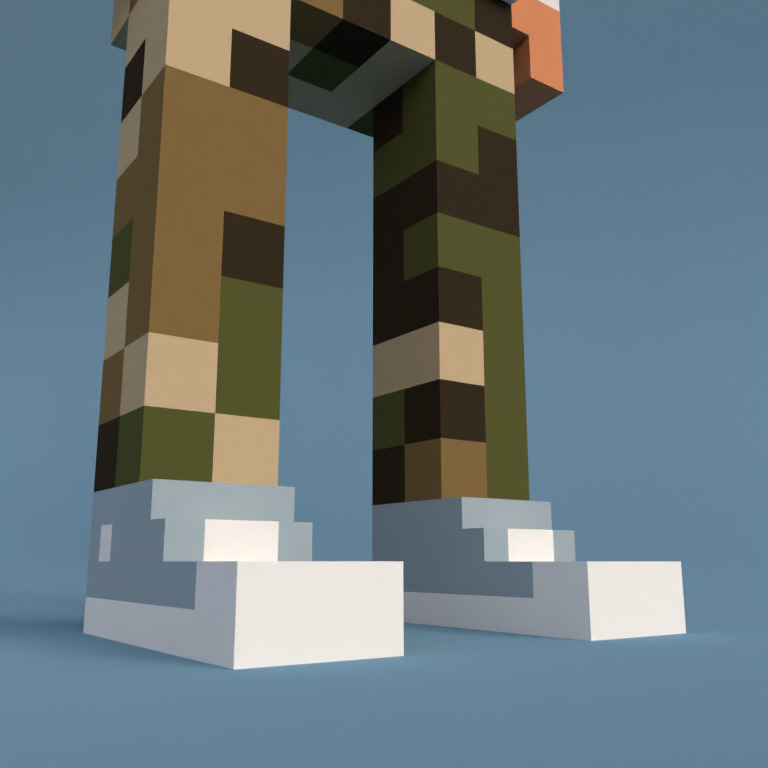 Meebit #4107 — Shoes