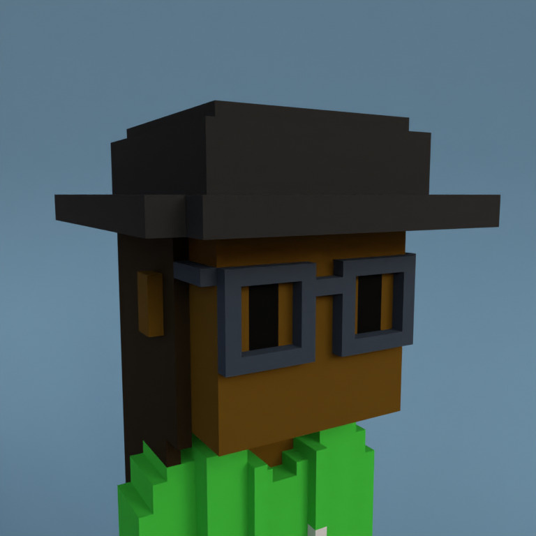 Meebit #4108 — Portrait