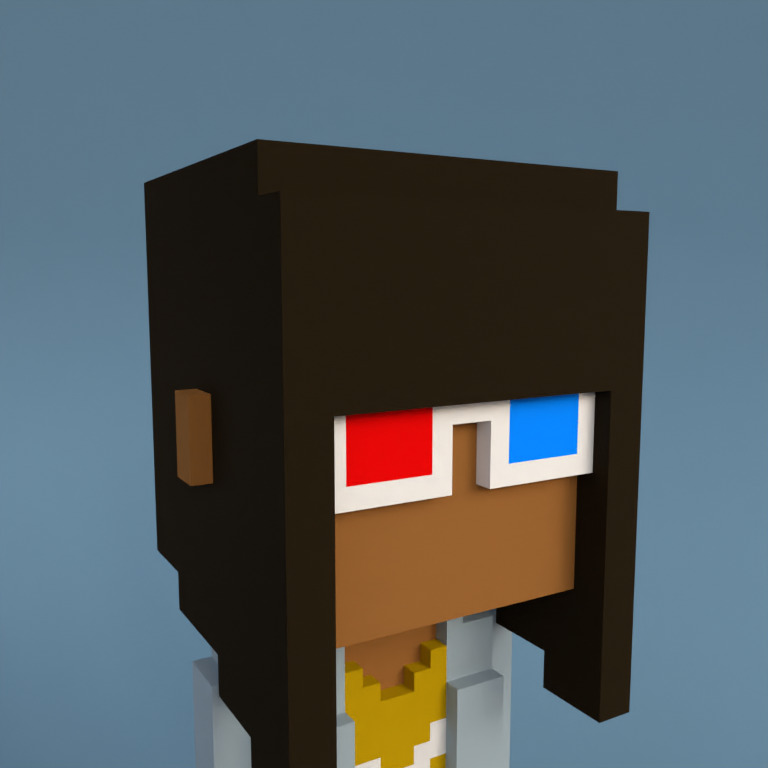 Meebit #4122 — Portrait
