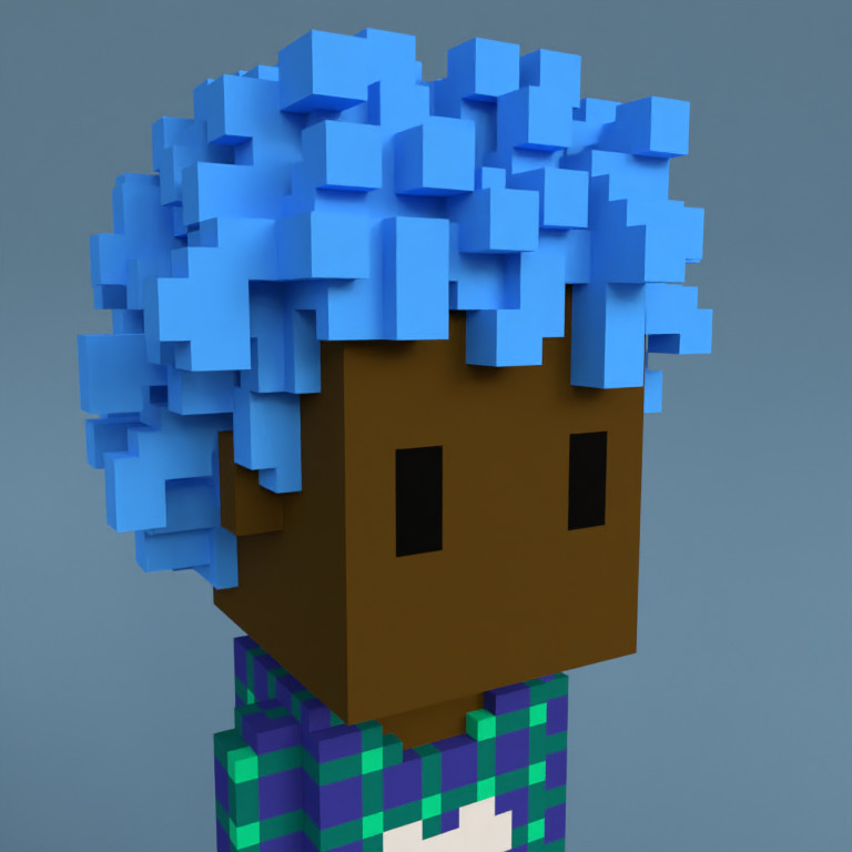 Meebit #4143 — Portrait