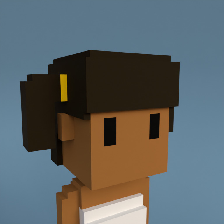 Meebit #4156 — Portrait