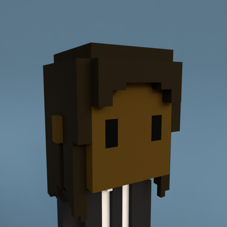 Meebit #4163 — Portrait