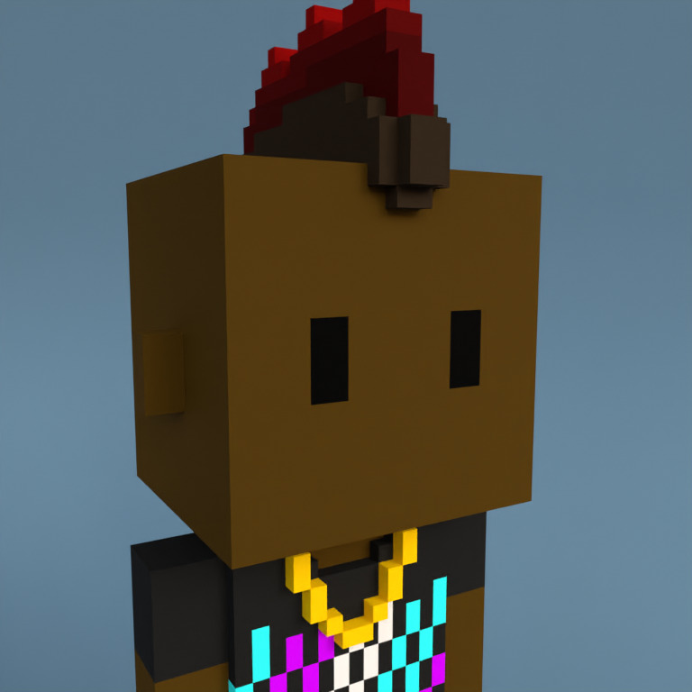 Meebit #4177 — Portrait