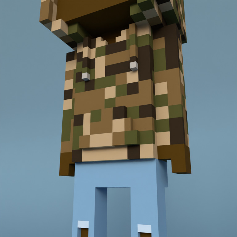 Meebit #4191 — Outfit