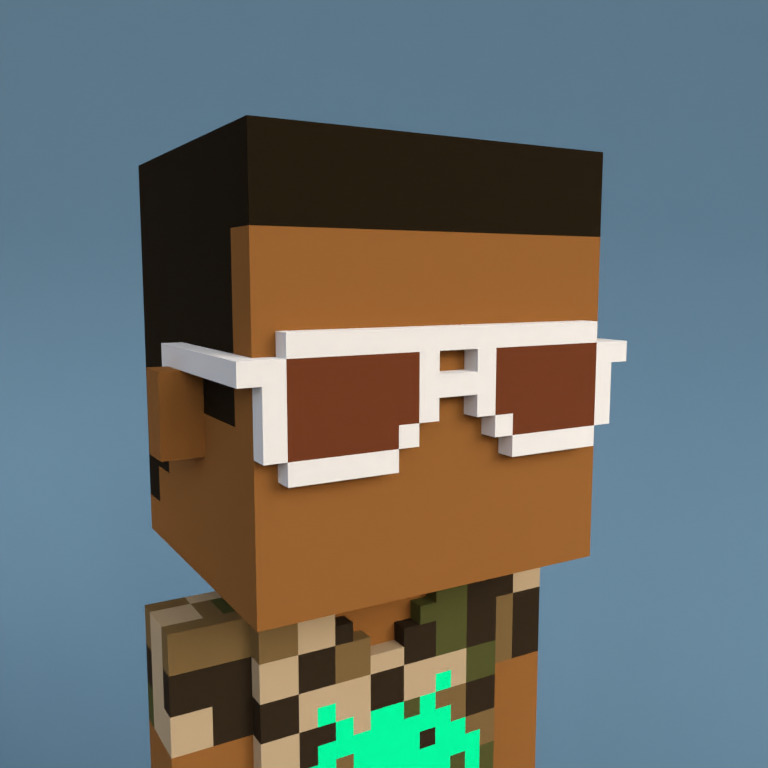 Meebit #4203 — Portrait
