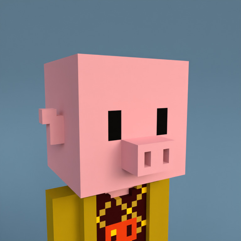 Meebit #4204 — Portrait