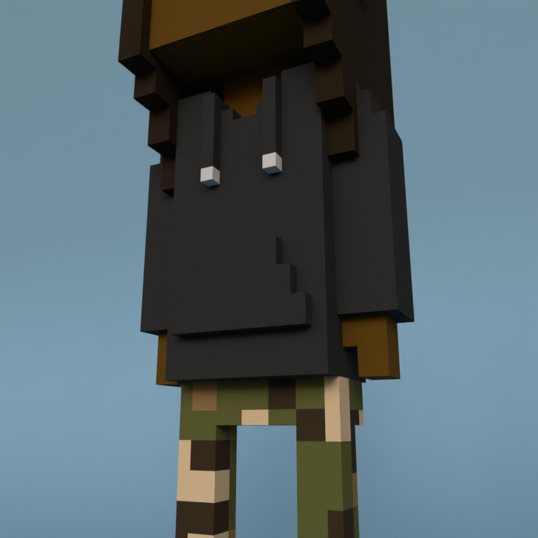Meebit #4210 — Outfit