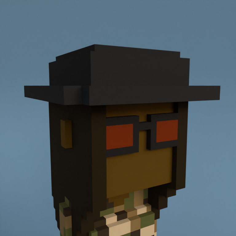 Meebit #4211 — Portrait