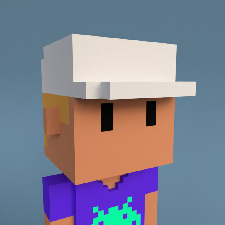 Meebit #4214 — Portrait