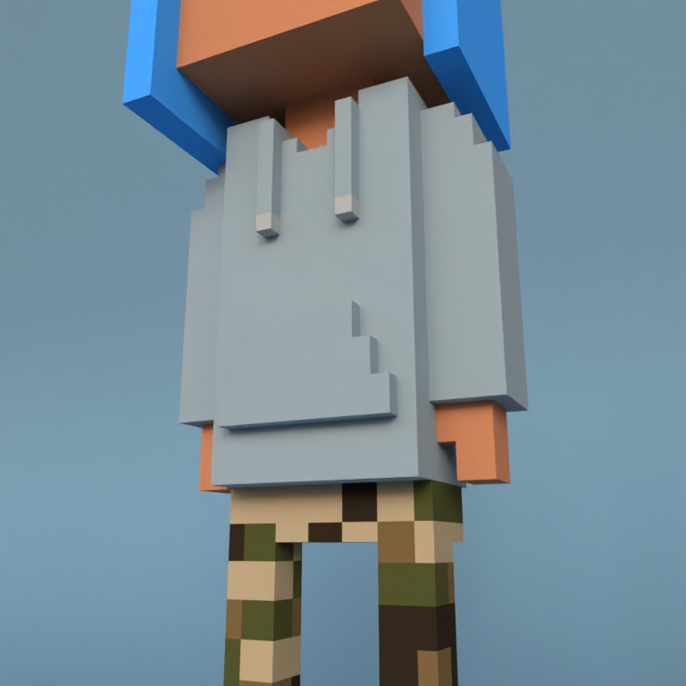 Meebit #4244 — Outfit