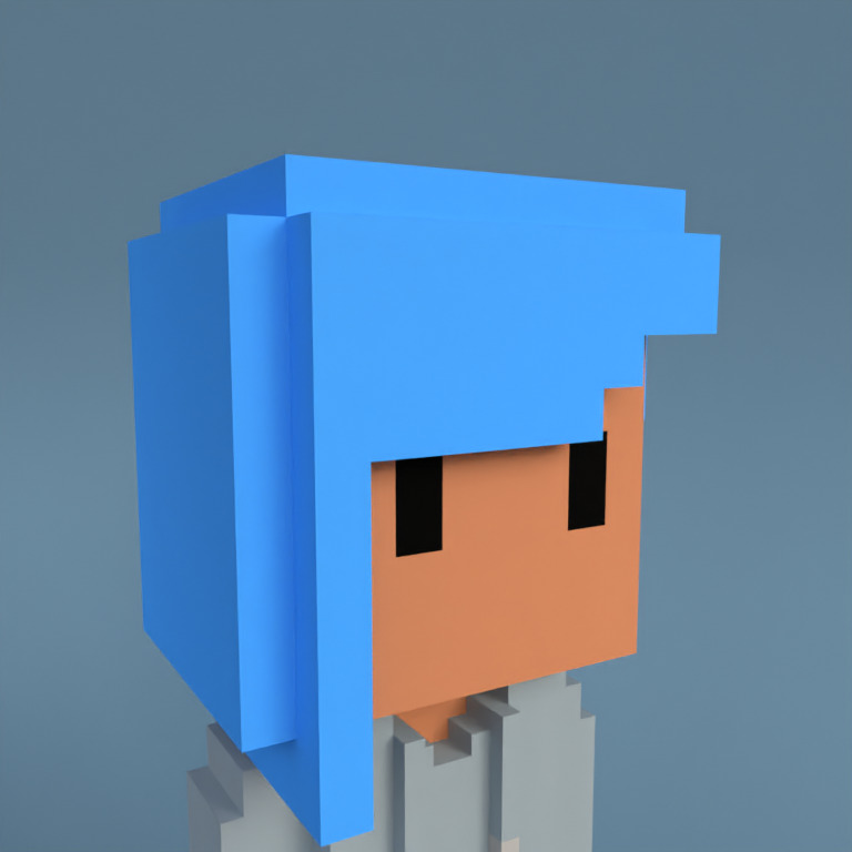Meebit #4244 — Portrait