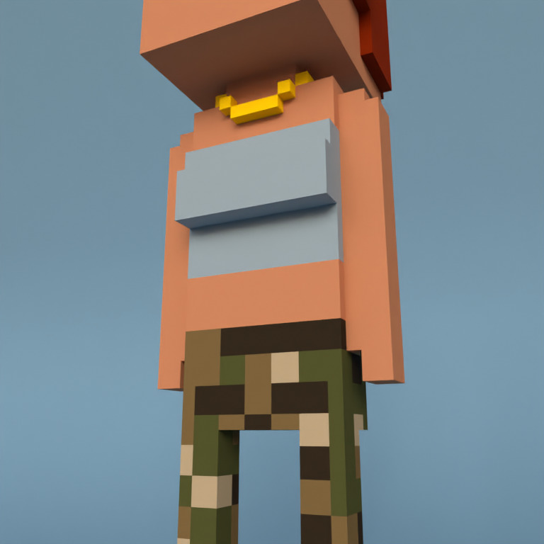 Meebit #4251 — Outfit
