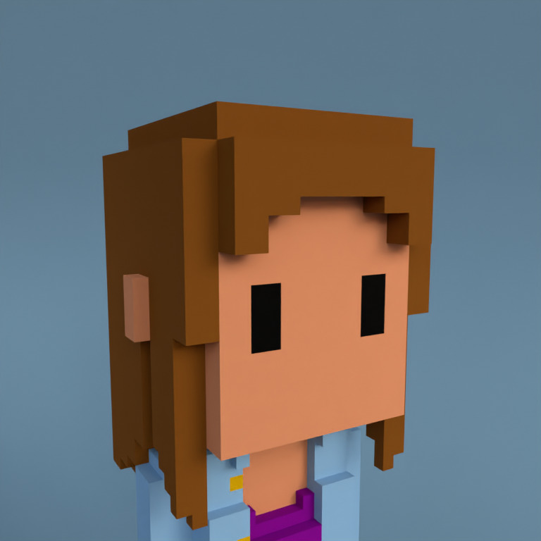 Meebit #4253 — Portrait