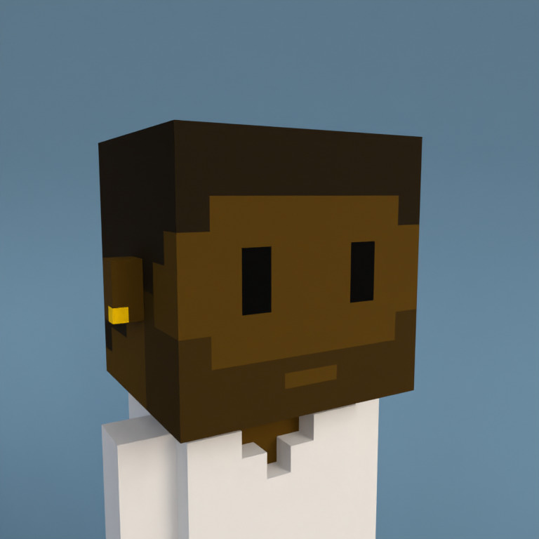 Meebit #4254 — Portrait