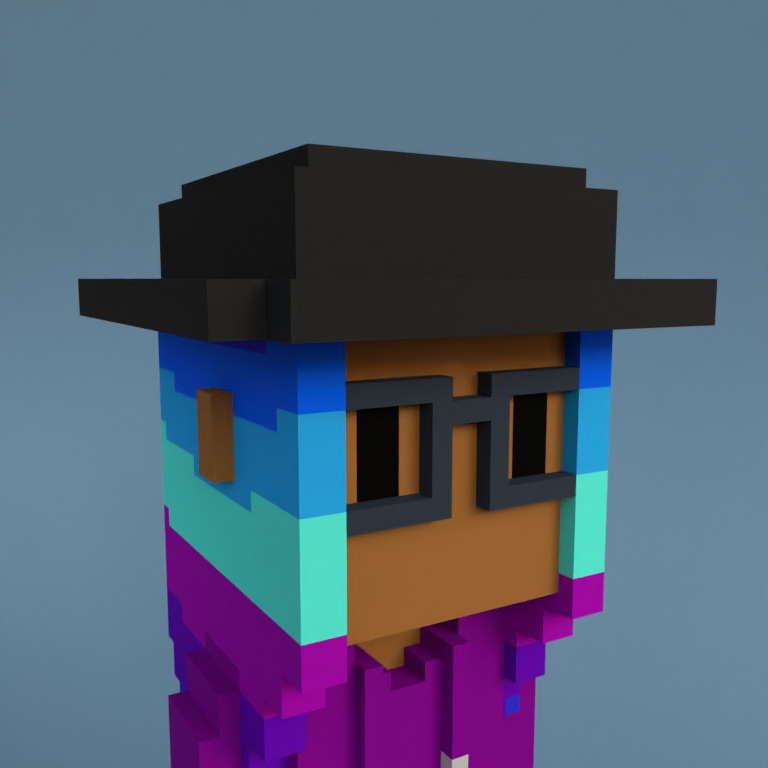 Meebit #4255 — Portrait