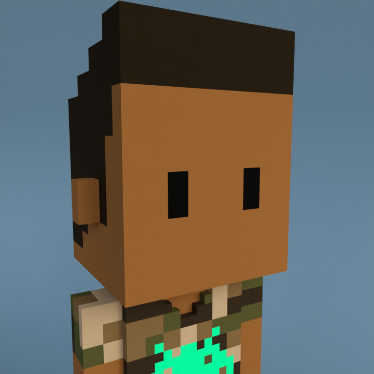 Meebit #4257 — Portrait