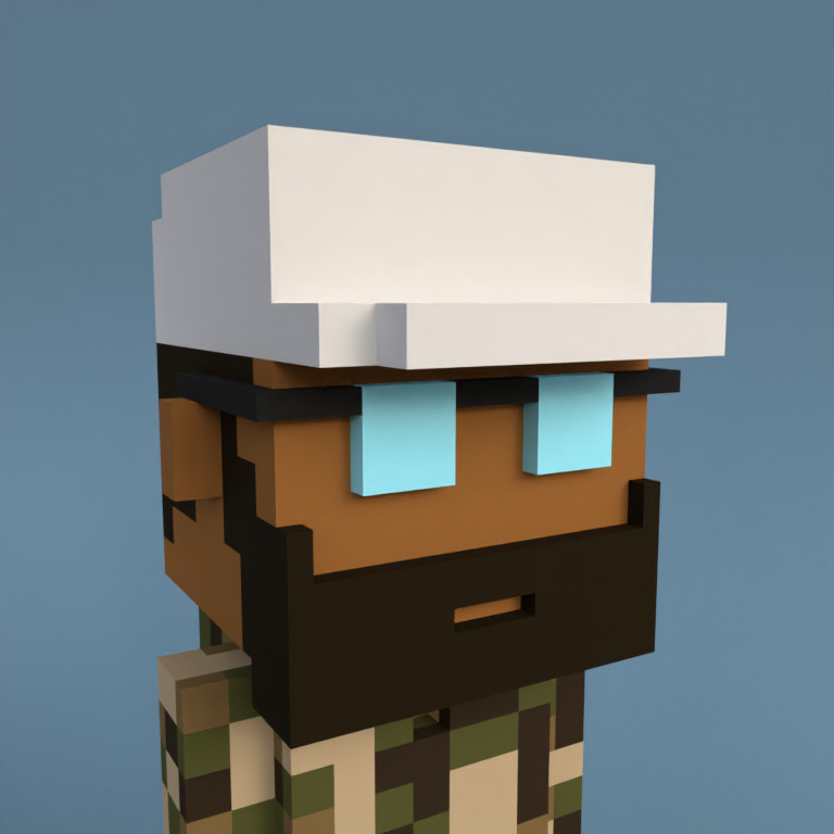 Meebit #4258 — Portrait