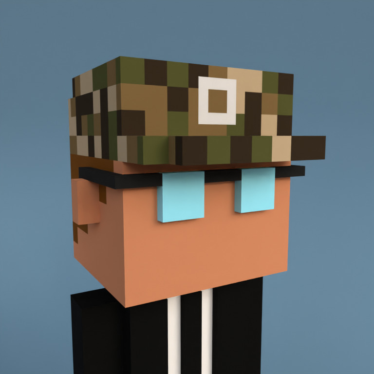 Meebit #4283 — Portrait