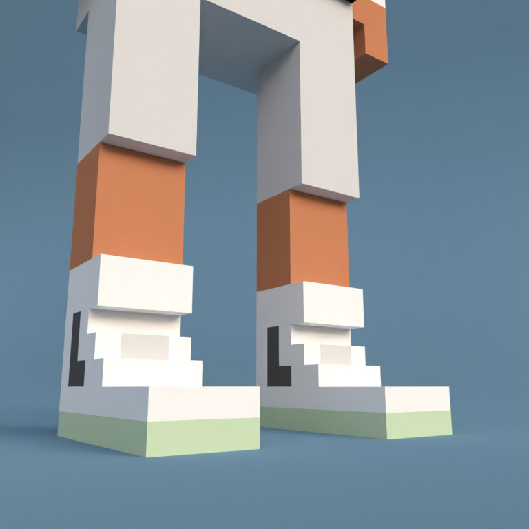 Meebit #4283 — Shoes