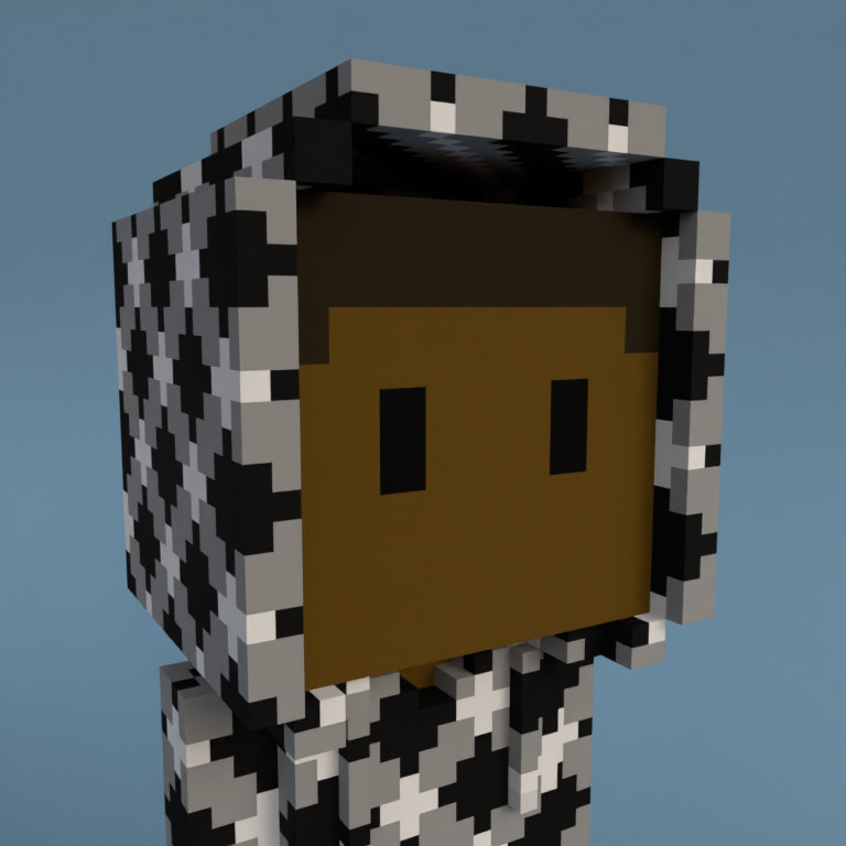 Meebit #4293 — Portrait