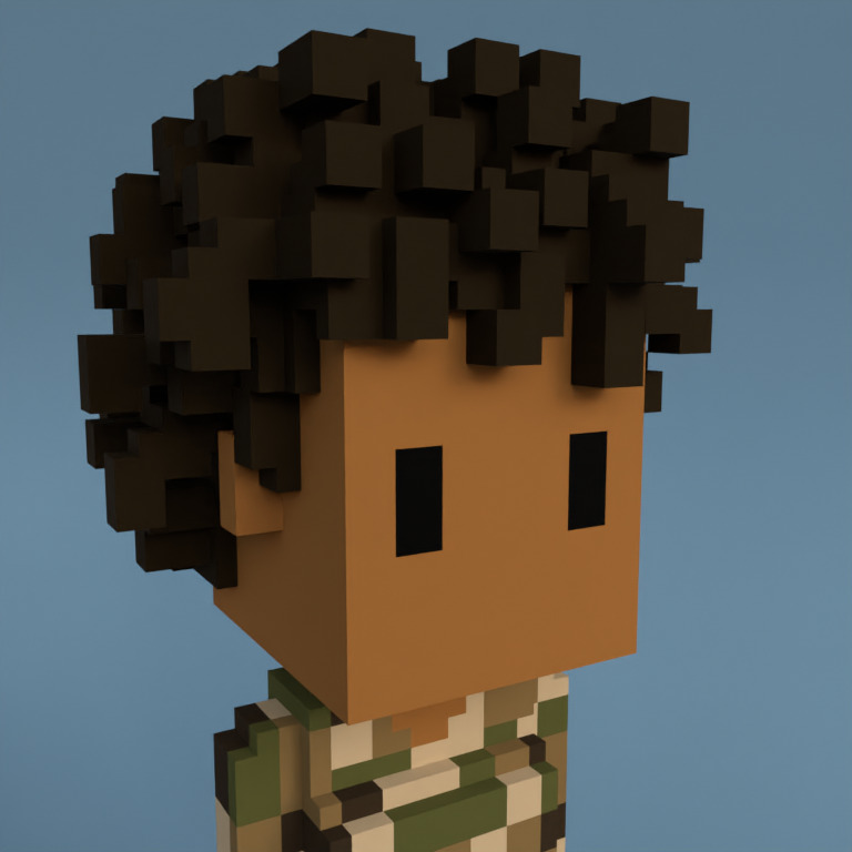 Meebit #4298 — Portrait
