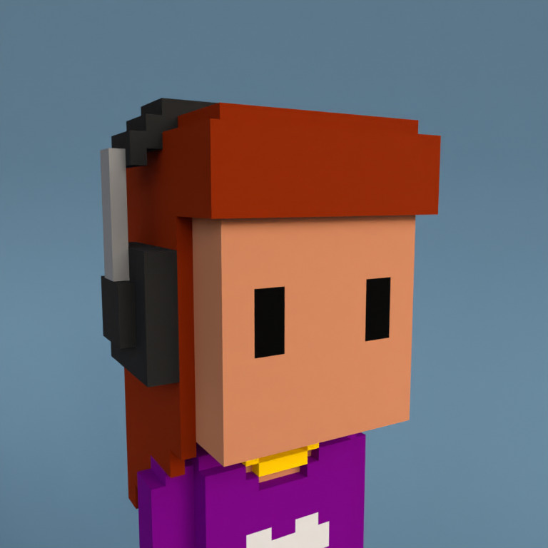 Meebit #4299 — Portrait