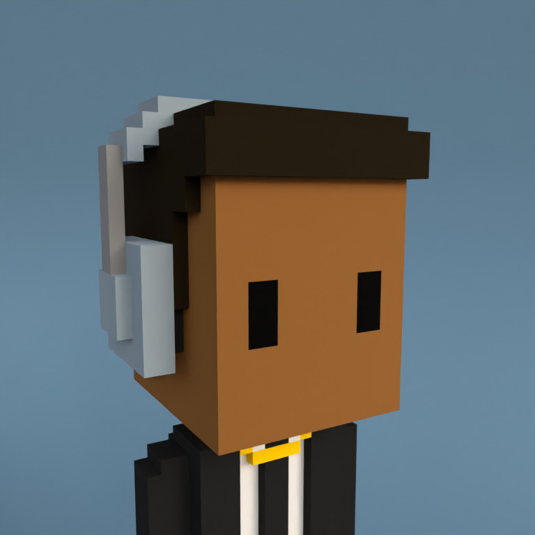 Meebit #4321 — Portrait