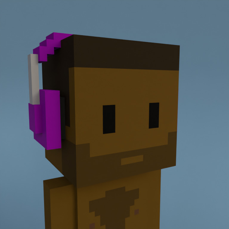 Meebit #4345 — Portrait