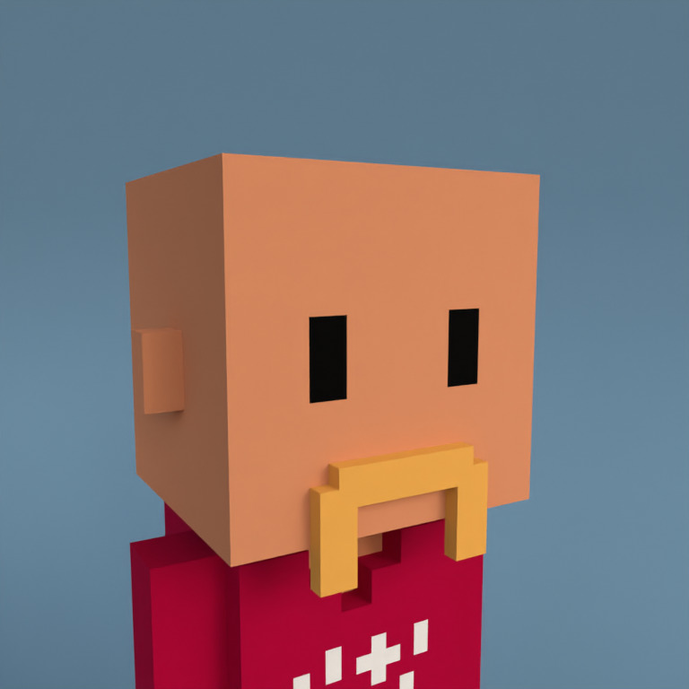 Meebit #4355 — Portrait