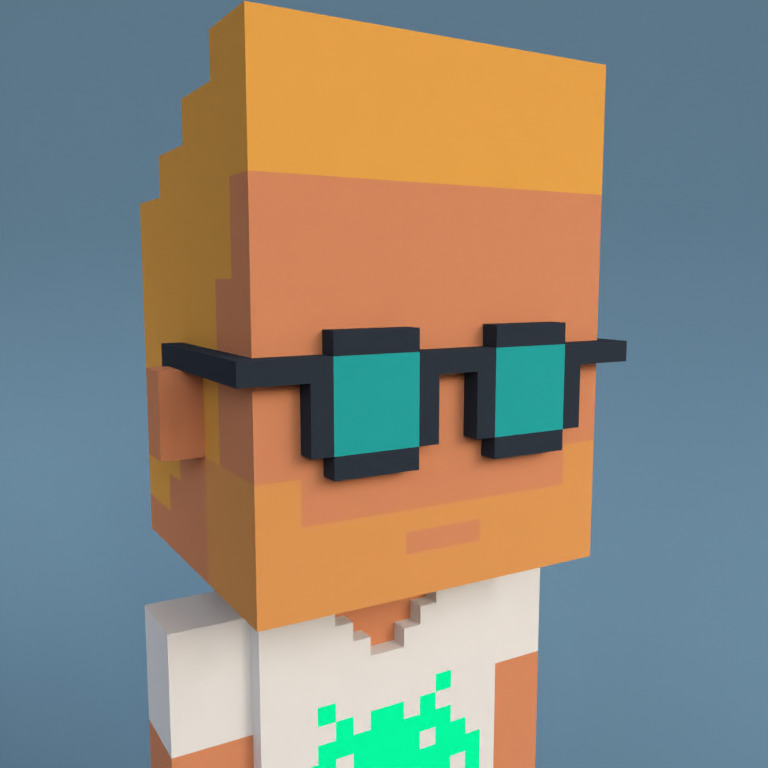 Meebit #4371 — Portrait