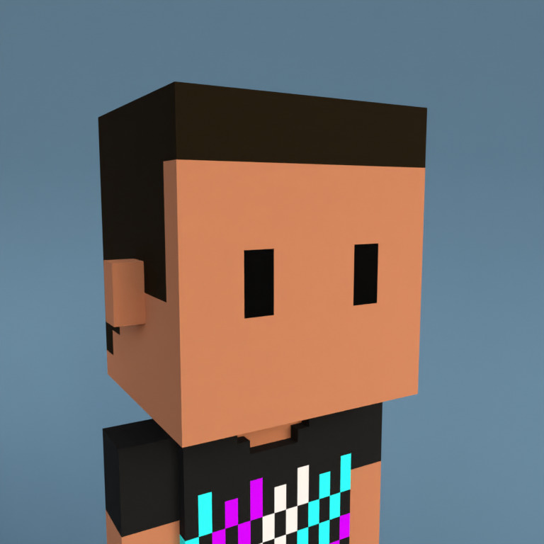 Meebit #4377 — Portrait