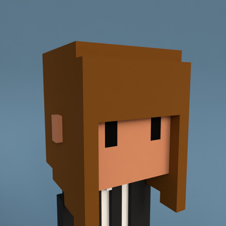 Meebit #4381 — Portrait