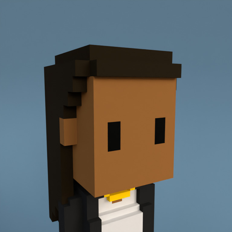 Meebit #4393 — Portrait