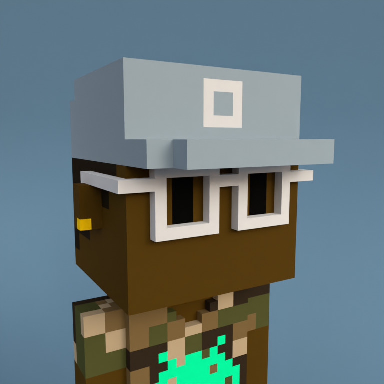 Meebit #4396 — Portrait