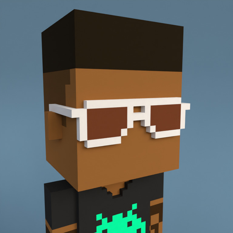 Meebit #4400 — Portrait