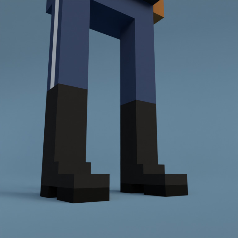 Meebit #4401 — Shoes