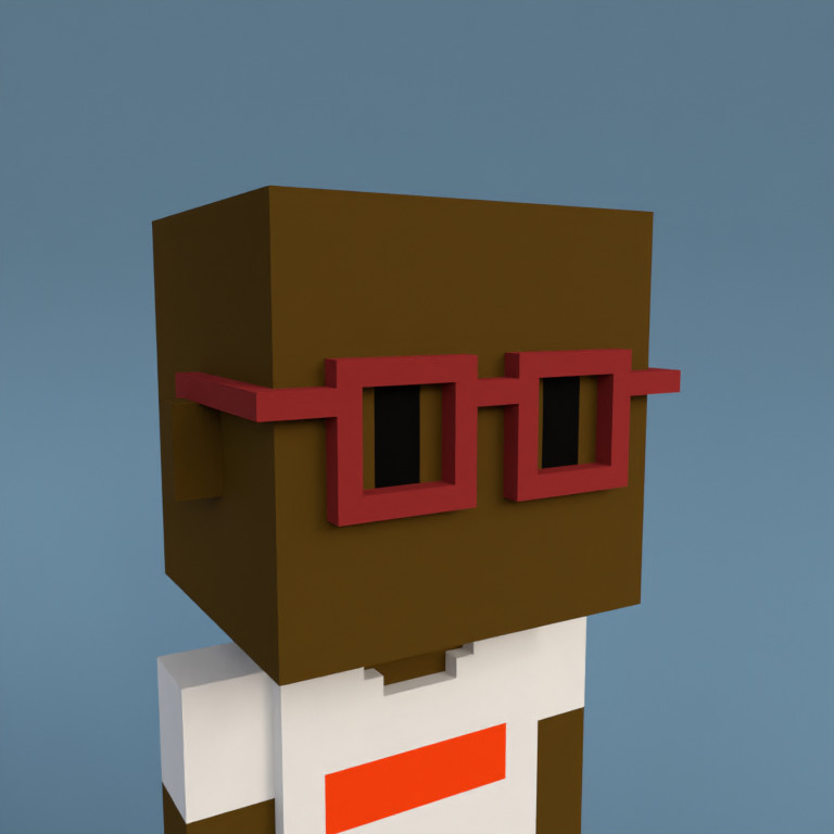 Meebit #4407 — Portrait