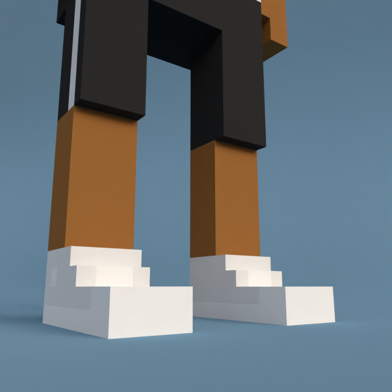 Meebit #4409 — Shoes