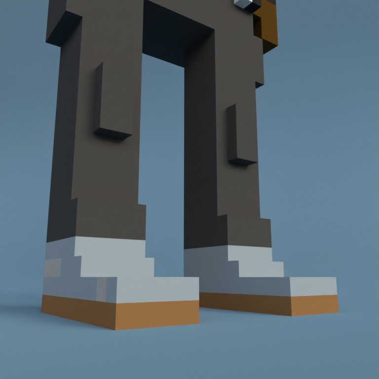 Meebit #4410 — Shoes