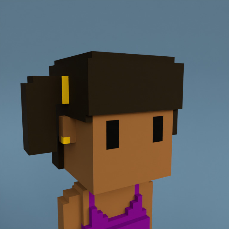 Meebit #4413 — Portrait