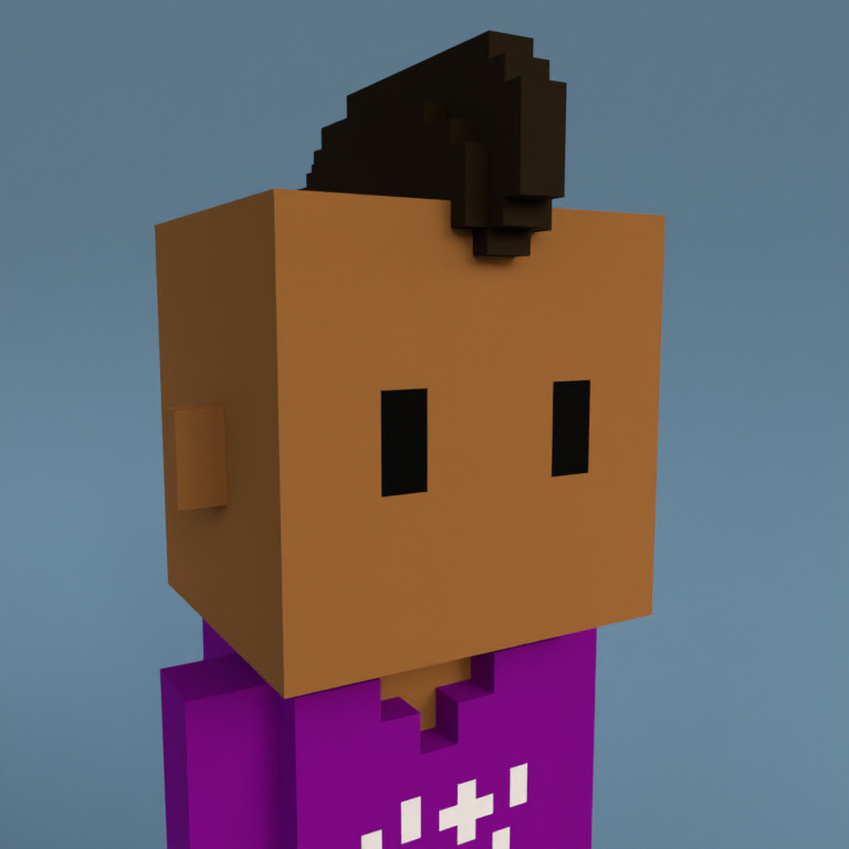 Meebit #4416 — Portrait