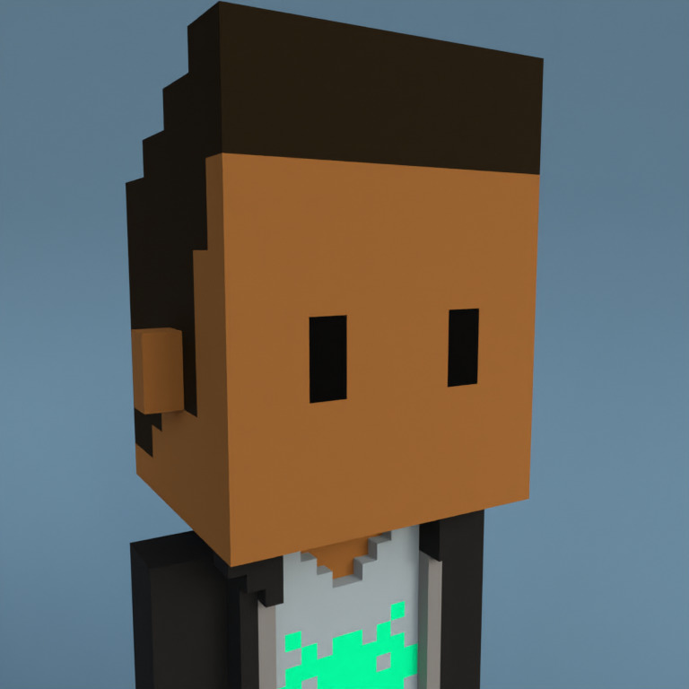 Meebit #4442 — Portrait
