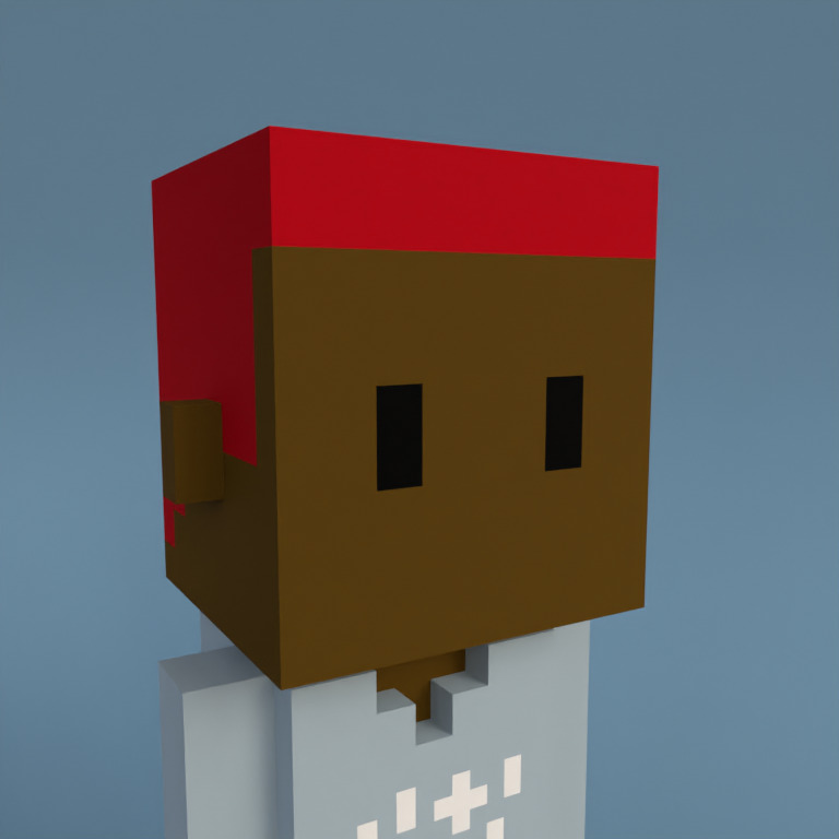 Meebit #4447 — Portrait