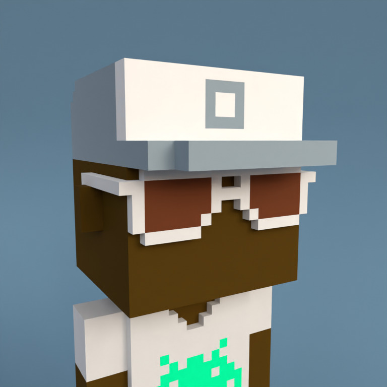 Meebit #4454 — Portrait