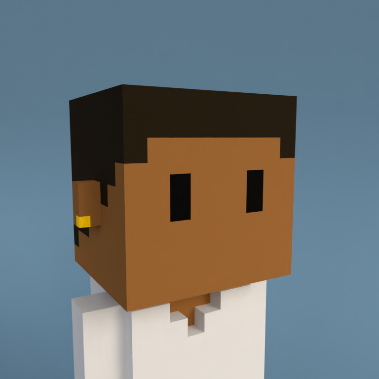 Meebit #4456 — Portrait