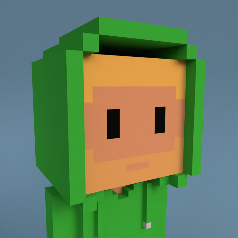 Meebit #4460 — Portrait