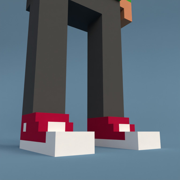 Meebit #4460 — Shoes